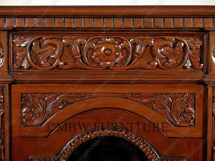 Tall Narrow 1-Door Resolute Bookcase