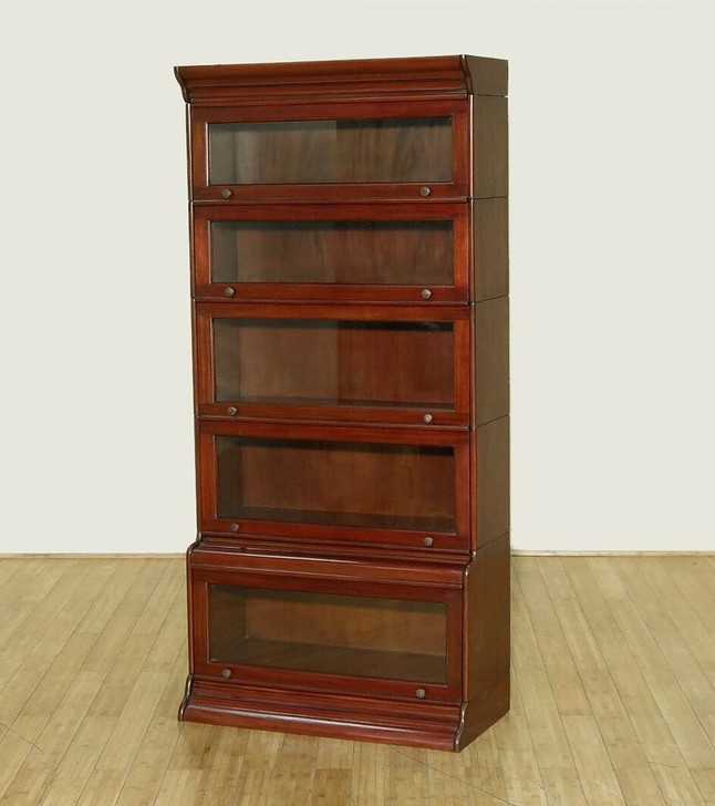 Cherry Stackable Barrister Bookcase