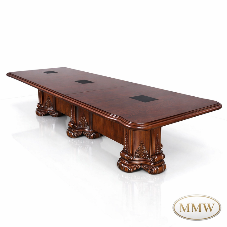12ft Mahogany Executive Office Conference Table
