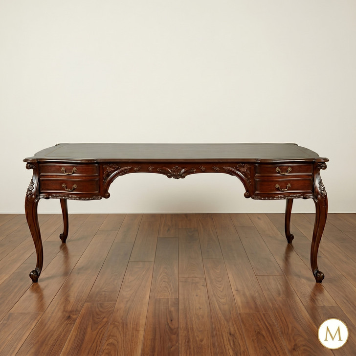 Mahogany Chippendale Writing Desk Table