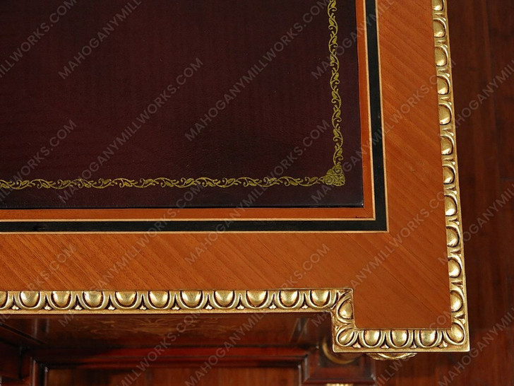 6ft French Empire Executive Desk