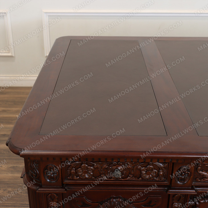7ft Mahogany President's Oval Office Resolute Desk