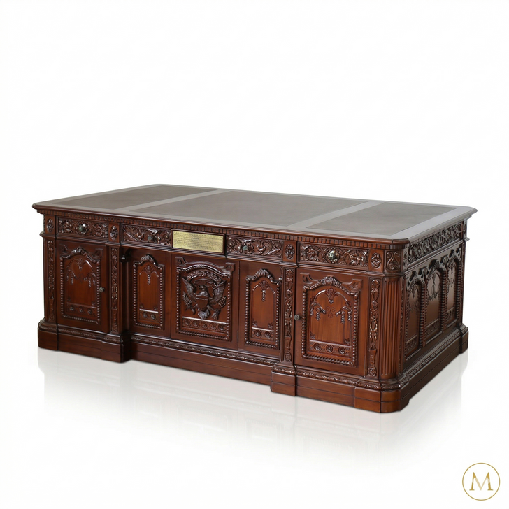 7ft Mahogany Resolute Desk Replica