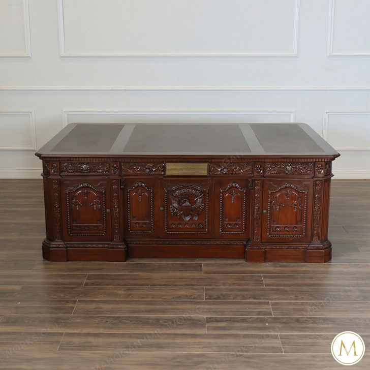 7ft Mahogany Resolute Desk Replica
