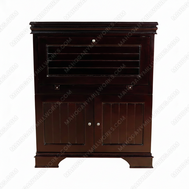 Espresso Escritoire Style Desk