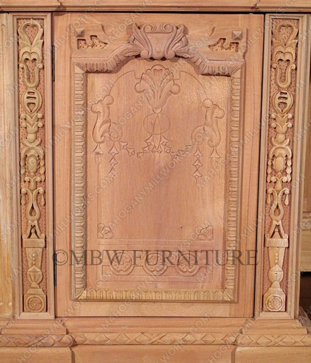 6ft Presidential Oval Office Resolute Desk w/ 25" kneehole space