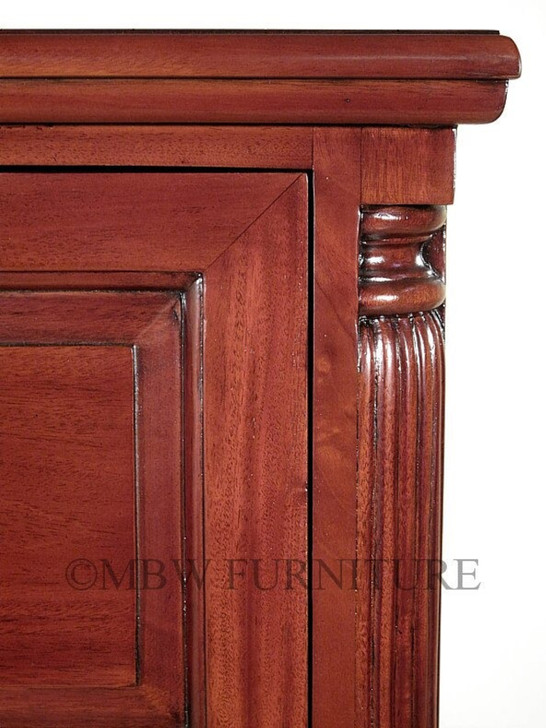Cherry 4 Drawer File Vertical Filing Cabinet