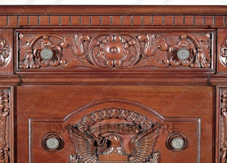 Mahogany Presidential Resolute Filing Cabinet