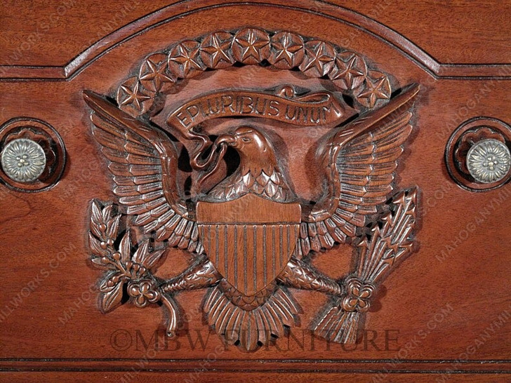 Mahogany Presidential Resolute Filing Cabinet
