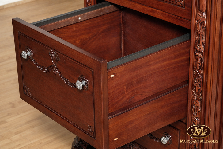 Mahogany Presidential Resolute Filing Cabinet