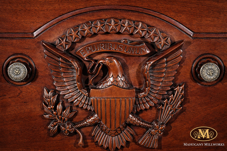 Mahogany Presidential Resolute Filing Cabinet