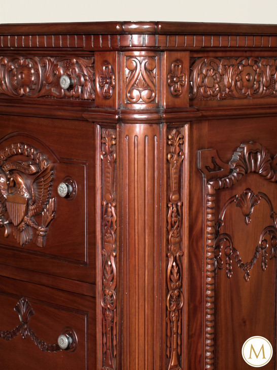 Mahogany Presidential Resolute Filing Cabinet