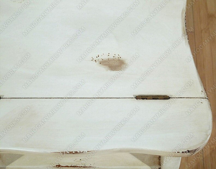 Distressed White Rustic Convertible Ladder Chair Library Step Stool