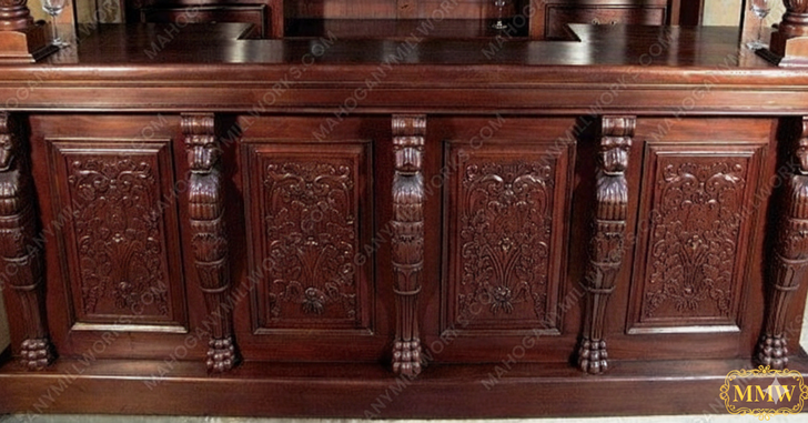 Stained Glass Canopy Home Pub Bar