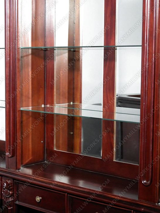 12ft L-Shape Pub Bar w/ Brass Rails