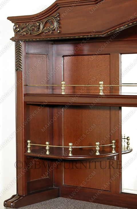 5 Piece Italian inlay Marquetry Marble Top Pub Bar Set w/ 4 Barstools