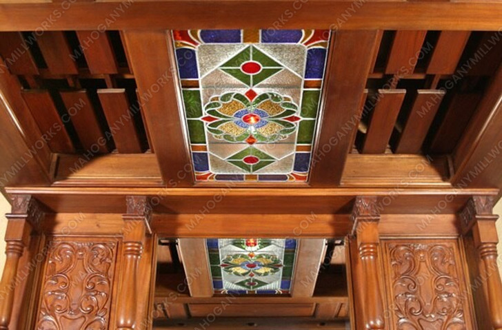 6.5ft Ornate Gothic Canopy Home Pub Bar