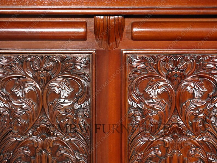 6.5ft Home Canopy Corner Bar w/ Stained Glass