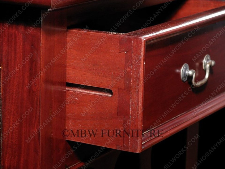 6.5ft Dark Cherry English Canopy Home Pub Bar