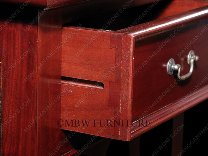6.5ft Dark Cherry English Canopy Home Pub Bar