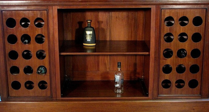 7ft Mahogany Victorian Home Pub Bar