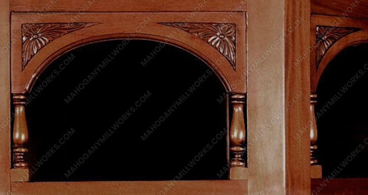 Belmonte 8.5ft Mahogany Canopy Pub Bar Set