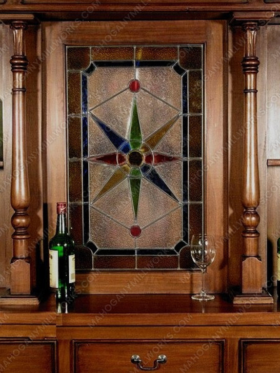 Belmonte 8.5ft Mahogany Canopy Pub Bar Set