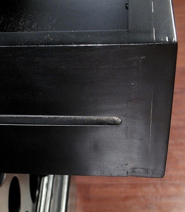 6.5ft Black Canopy Home Pub Bar