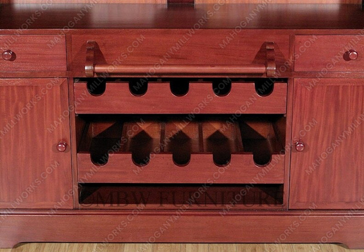 6ft Cherry Cocktail Home Bar