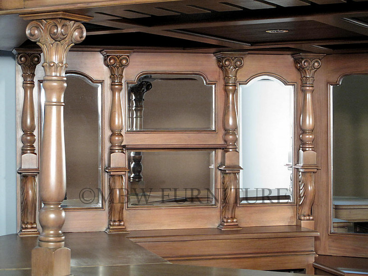 9.5ft Light English Canopy Pub Bar