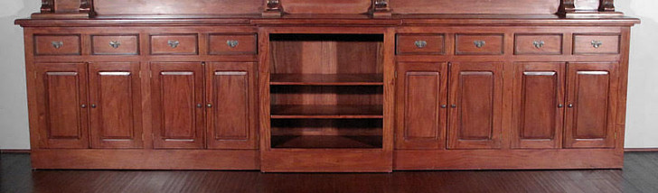 14.5ft Mahogany Victorian Pub Bar