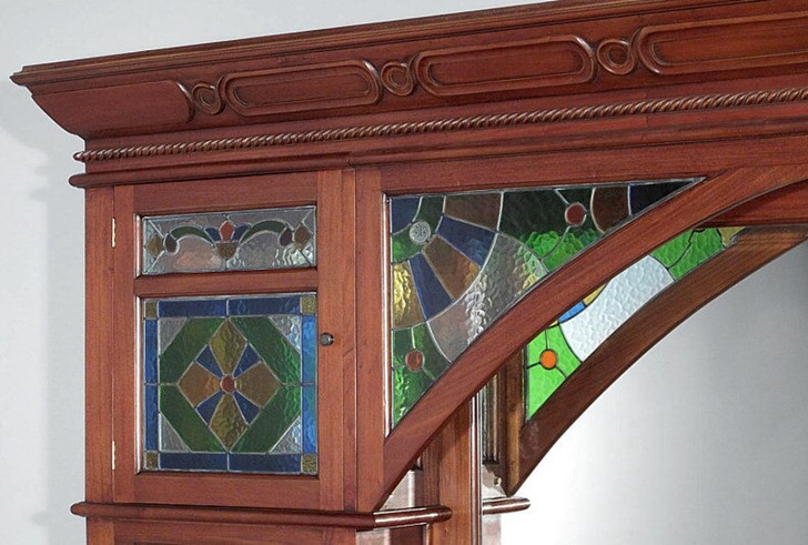 12.5ft Mahogany Pecan Victorian Pub Bar
