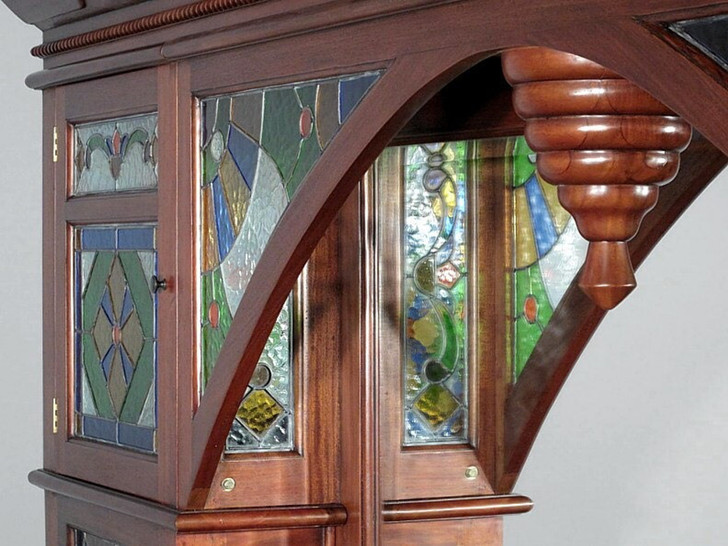 12.5ft Mahogany Pecan Victorian Pub Bar