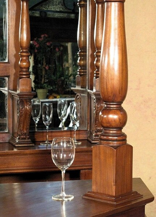 13ft Corner Canopy Pub Bar w/ Brass Rails