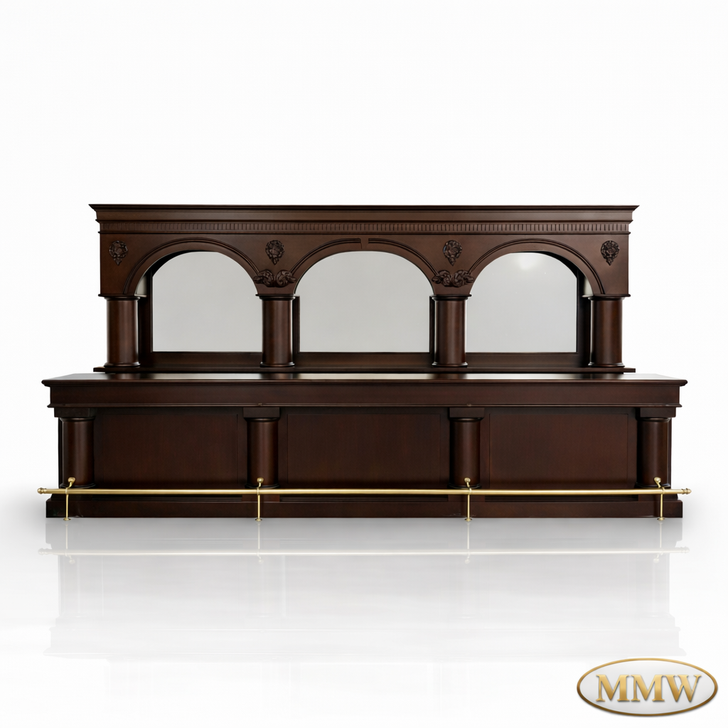 16ft Mahogany Brunswick Pub Bar