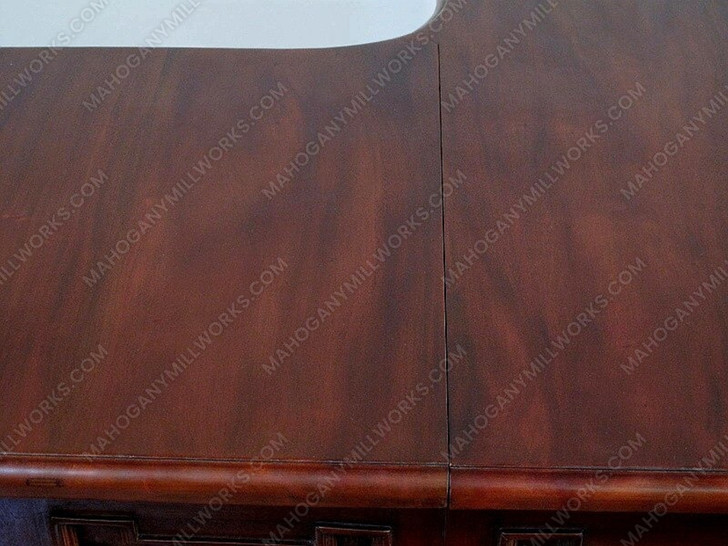 6ft Solid Mahogany Corner Home Pub Liquor Wine Bar