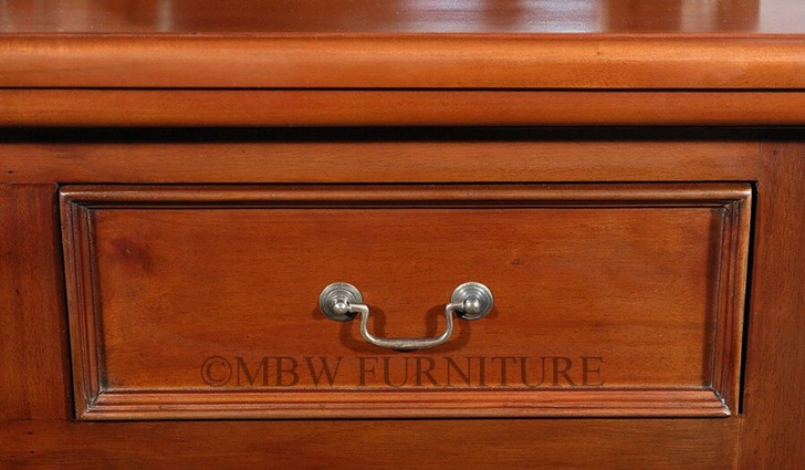 6.5ft Light Mahogany English Canopy Pub Bar