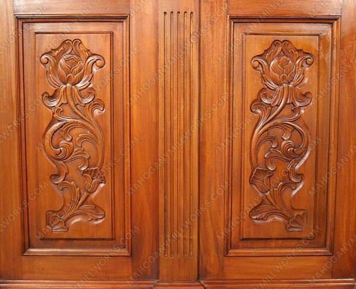 6.5ft Hand Carved Canopy Home Pub Bar