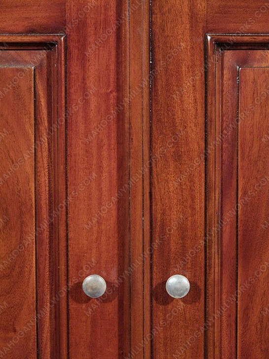 9ft Mahogany Del Monte Pub Tavern Bar w/ Mirrors & Brass Rail