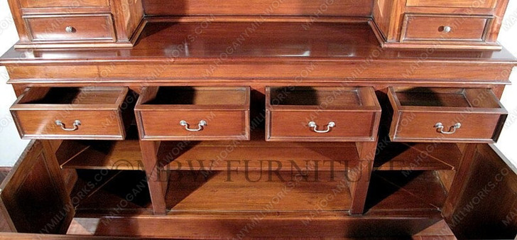 7ft Mahogany Carved Canopy Home Pub Bar