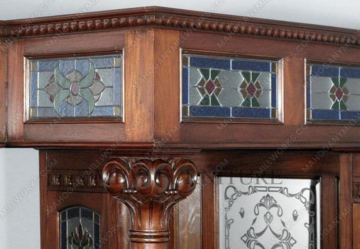 7ft Mahogany Carved Canopy Home Pub Bar