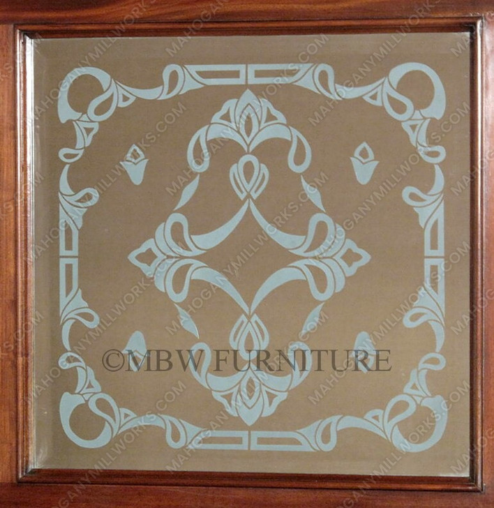 7ft Mahogany Carved Canopy Home Pub Bar