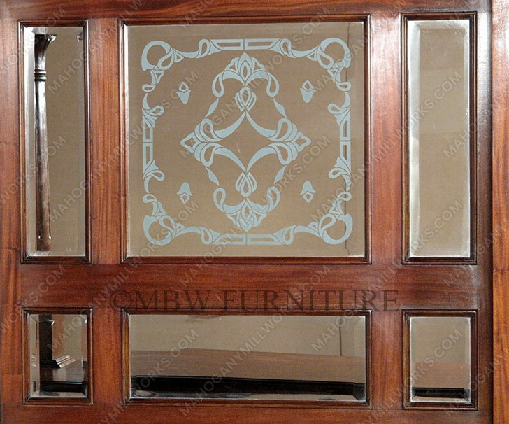 7ft Mahogany Carved Canopy Home Pub Bar