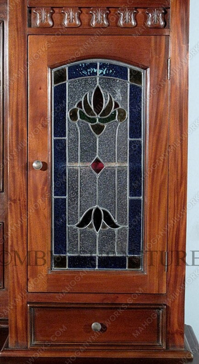 7ft Mahogany Carved Canopy Home Pub Bar