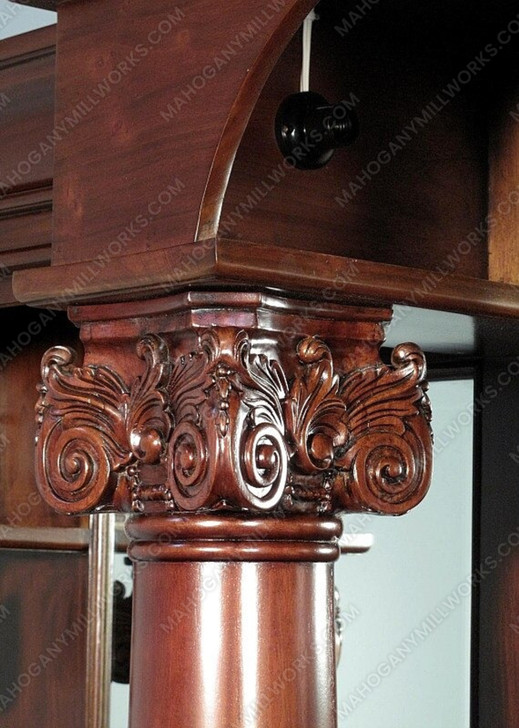 9ft Solid Mahogany Traditional English Pub Tavern Bar