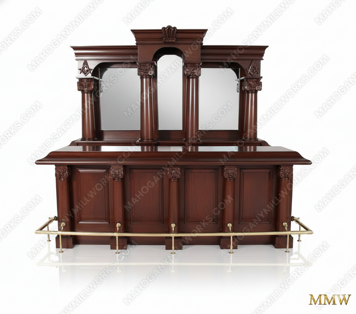 9ft Traditional English Home Pub Bar