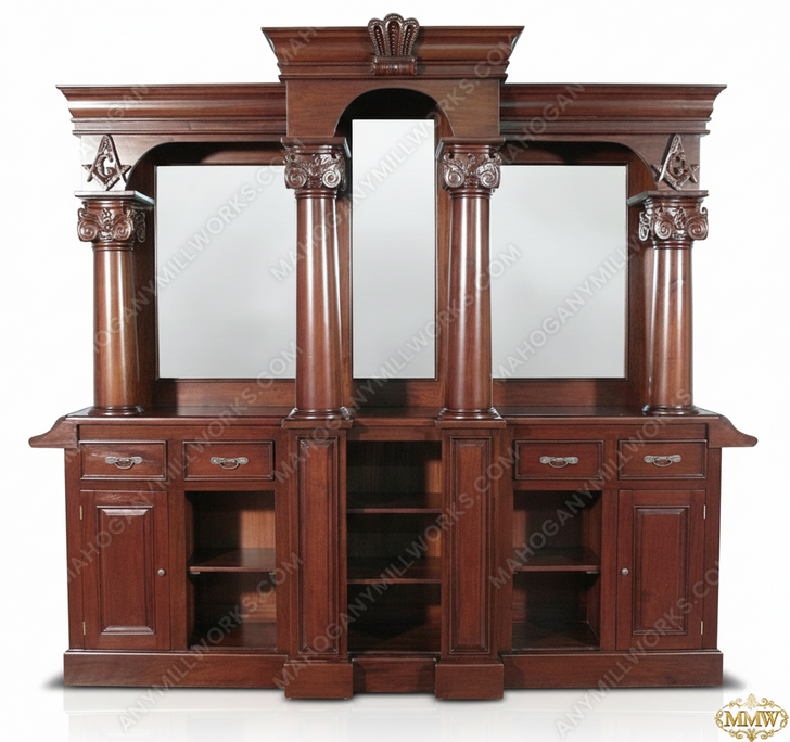 9ft Traditional English Home Pub Bar