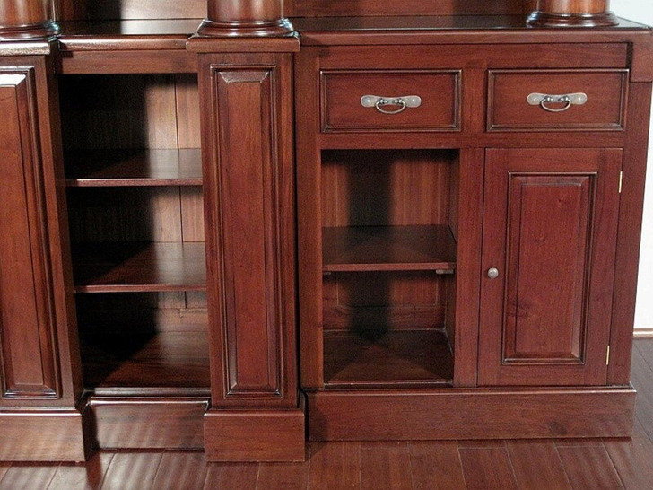 9ft Traditional Mahogany English Home Pub Bar