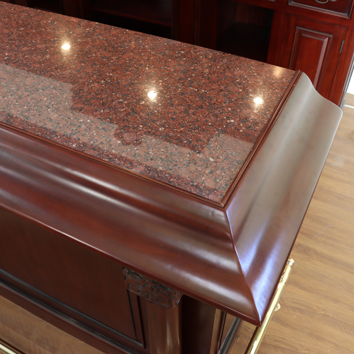 9ft Traditional Mahogany English Home Pub Bar