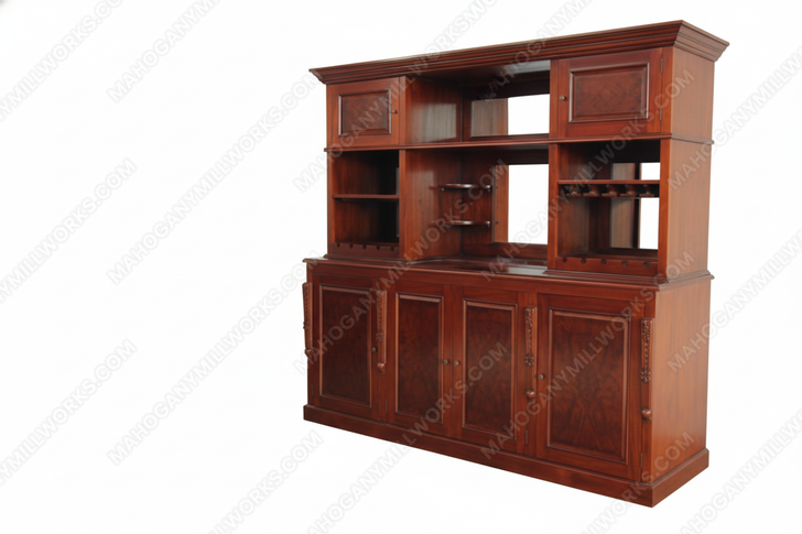 8ft London Inlaid Pub Bar